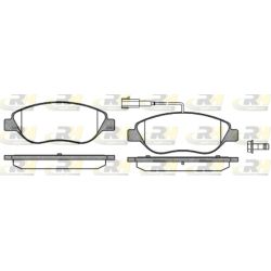 Stabdžių trinkelių rinkinys, diskinis stabdys ROADHOUSE 2860.02