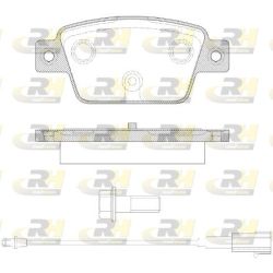 Stabdžių trinkelių rinkinys, diskinis stabdys ROADHOUSE 2861.12
