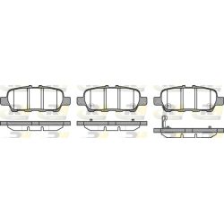 Stabdžių trinkelių rinkinys, diskinis stabdys ROADHOUSE 2876.31