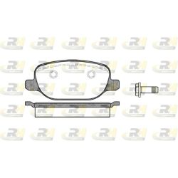 Stabdžių trinkelių rinkinys, diskinis stabdys ROADHOUSE 2878.00