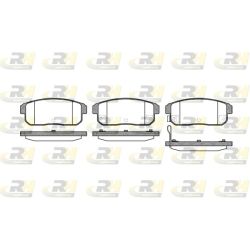 Stabdžių trinkelių rinkinys, diskinis stabdys ROADHOUSE 2883.11