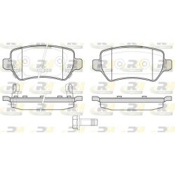 Stabdžių trinkelių rinkinys, diskinis stabdys ROADHOUSE 2957.22