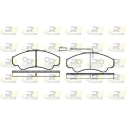 Stabdžių trinkelių rinkinys, diskinis stabdys ROADHOUSE 2959.01