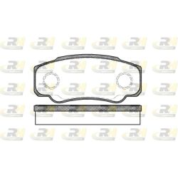 Stabdžių trinkelių rinkinys, diskinis stabdys ROADHOUSE 2961.00