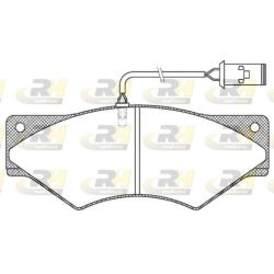 Stabdžių trinkelių rinkinys, diskinis stabdys ROADHOUSE JSX 2436.40