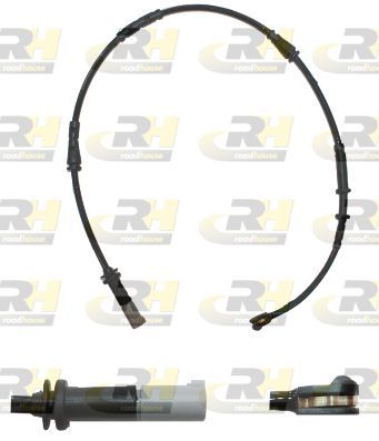 įspėjimo kontaktas, stabdžių trinkelių susidėvėjimas ROADHOUSE 001141