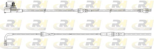 įspėjimo kontaktas, stabdžių trinkelių susidėvėjimas ROADHOUSE 001171