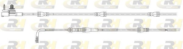 įspėjimo kontaktas, stabdžių trinkelių susidėvėjimas ROADHOUSE 001185