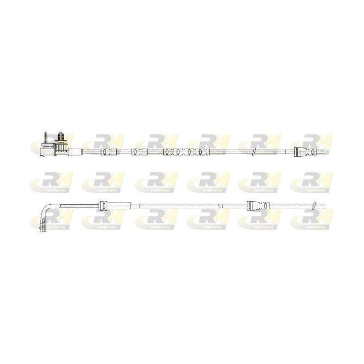 įspėjimo kontaktas, stabdžių trinkelių susidėvėjimas ROADHOUSE 001196