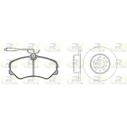 Stabdžių rinkinys, diskiniai stabdžiai ROADHOUSE 8261.00