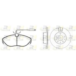 Stabdžių rinkinys, diskiniai stabdžiai ROADHOUSE 8486.01