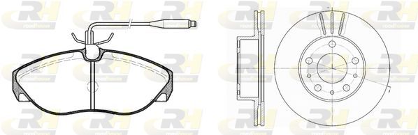Stabdžių rinkinys, diskiniai stabdžiai ROADHOUSE 8486.01