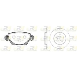 Stabdžių rinkinys, diskiniai stabdžiai ROADHOUSE 8777.00