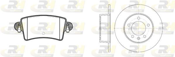 Stabdžių rinkinys, diskiniai stabdžiai ROADHOUSE 8833.00