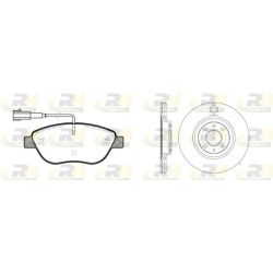 Stabdžių rinkinys, diskiniai stabdžiai ROADHOUSE 8859.00