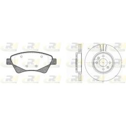 Stabdžių rinkinys, diskiniai stabdžiai ROADHOUSE 8976.03