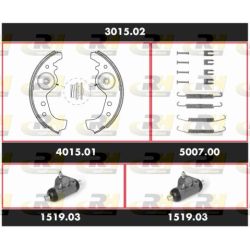 Stabdžių rinkinys, būgniniai stabdžiai ROADHOUSE 3015.02