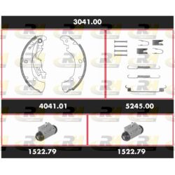 Stabdžių rinkinys, būgniniai stabdžiai ROADHOUSE 3041.00