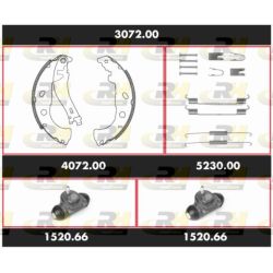 Stabdžių rinkinys, būgniniai stabdžiai ROADHOUSE 3072.00