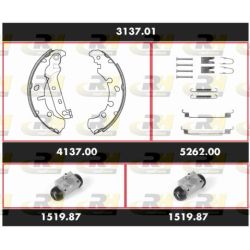 Stabdžių rinkinys, būgniniai stabdžiai ROADHOUSE 3137.01