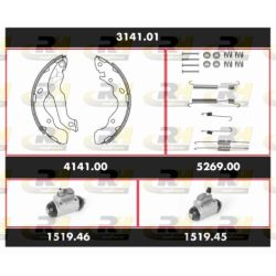 Stabdžių rinkinys, būgniniai stabdžiai ROADHOUSE 3141.01