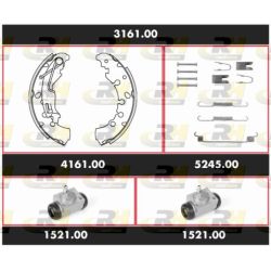 Stabdžių rinkinys, būgniniai stabdžiai ROADHOUSE 3161.00
