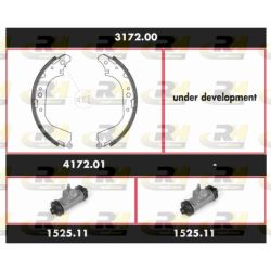 Stabdžių rinkinys, būgniniai stabdžiai ROADHOUSE 3172.00