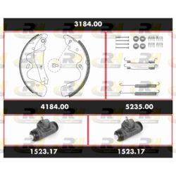 Stabdžių rinkinys, būgniniai stabdžiai ROADHOUSE 3184.00