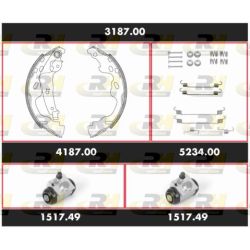 Stabdžių rinkinys, būgniniai stabdžiai ROADHOUSE 3187.00