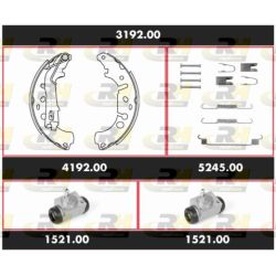 Stabdžių rinkinys, būgniniai stabdžiai ROADHOUSE 3192.00