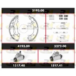 Stabdžių rinkinys, būgniniai stabdžiai ROADHOUSE 3193.00