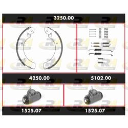 Stabdžių rinkinys, būgniniai stabdžiai ROADHOUSE 3250.00