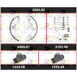 Stabdžių rinkinys, būgniniai stabdžiai ROADHOUSE 3305.03