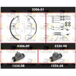 Stabdžių rinkinys, būgniniai stabdžiai ROADHOUSE 3306.01