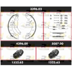 Stabdžių rinkinys, būgniniai stabdžiai ROADHOUSE 3396.02