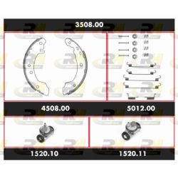 Stabdžių rinkinys, būgniniai stabdžiai ROADHOUSE 3508.00