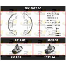 Stabdžių rinkinys, būgniniai stabdžiai ROADHOUSE SPK 3017.00