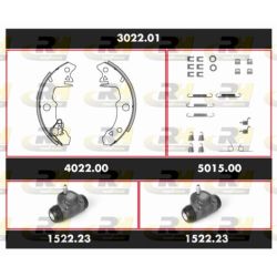 Stabdžių rinkinys, būgniniai stabdžiai ROADHOUSE SPK 3022.01