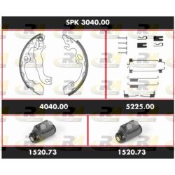 Stabdžių rinkinys, būgniniai stabdžiai ROADHOUSE SPK 3040.00