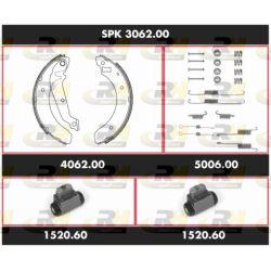 Stabdžių rinkinys, būgniniai stabdžiai ROADHOUSE SPK 3062.00