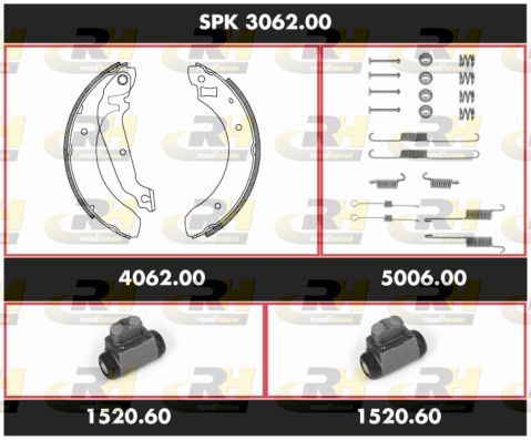 Stabdžių rinkinys, būgniniai stabdžiai ROADHOUSE SPK 3062.00