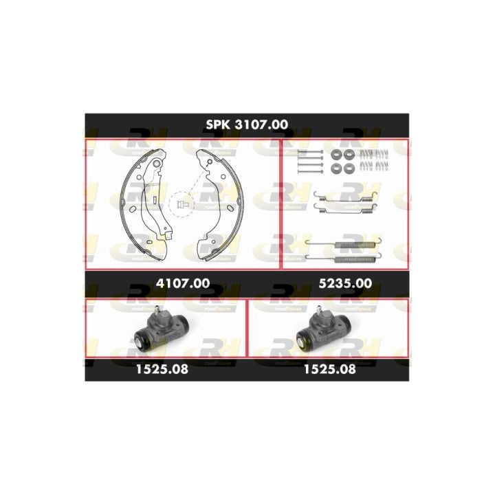 Stabdžių rinkinys, būgniniai stabdžiai ROADHOUSE SPK 3107.00