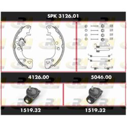 Stabdžių rinkinys, būgniniai stabdžiai ROADHOUSE SPK 3126.01