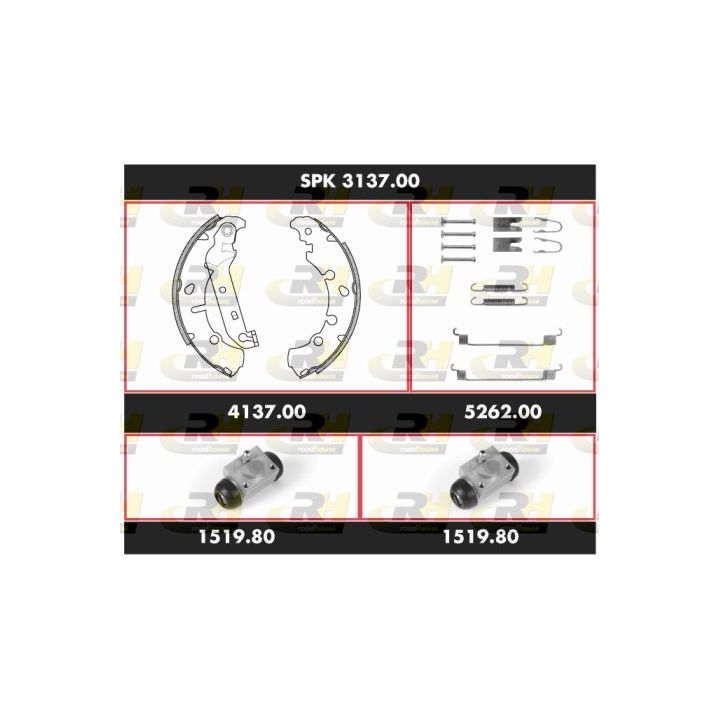 Stabdžių rinkinys, būgniniai stabdžiai ROADHOUSE SPK 3137.00