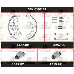 Stabdžių rinkinys, būgniniai stabdžiai ROADHOUSE SPK 3137.01