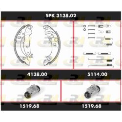 Stabdžių rinkinys, būgniniai stabdžiai ROADHOUSE SPK 3138.02