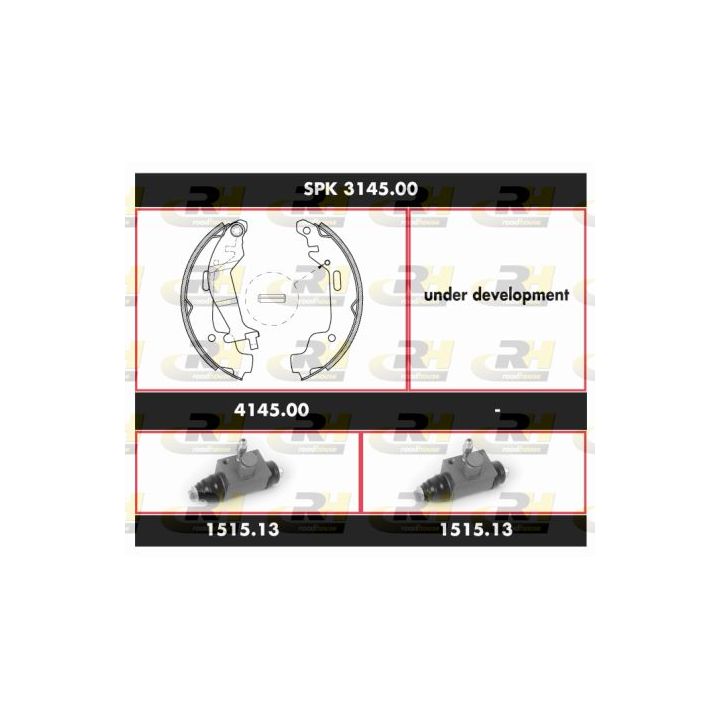 Stabdžių rinkinys, būgniniai stabdžiai ROADHOUSE SPK 3145.00