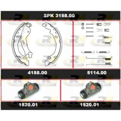 Stabdžių rinkinys, būgniniai stabdžiai ROADHOUSE SPK 3158.00