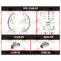 Stabdžių rinkinys, būgniniai stabdžiai ROADHOUSE SPK 3169.00