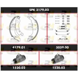 Stabdžių rinkinys, būgniniai stabdžiai ROADHOUSE SPK 3179.02
